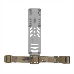 Adaptador MOLLE para funda pistola – Cinturón táctico muslo ripstop