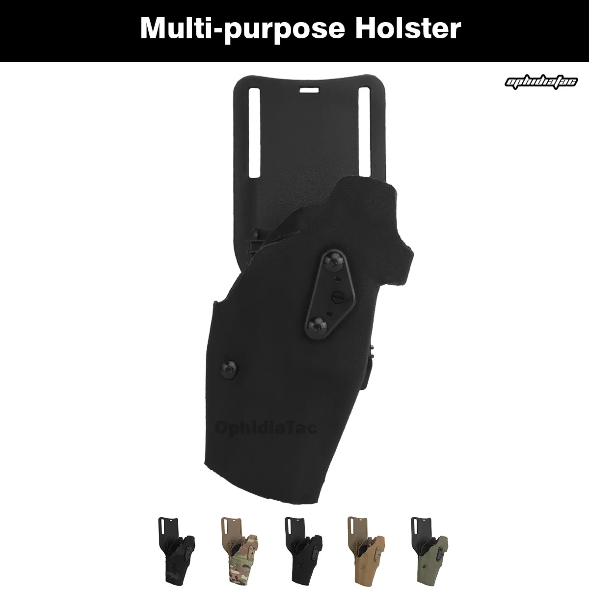 Funda de liberación rápida G17 QLS, cinturilla antideslizante de nailon Compatible con liberación rápida, pistola de liberación rápida, transporte multiescenario