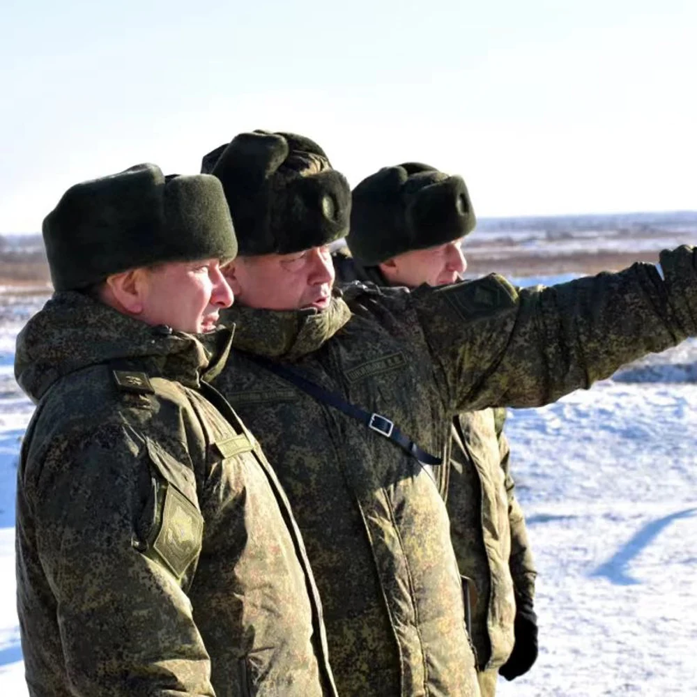 Traje cálido para deportes de caza al aire libre, acolchado de algodón, sistema ruso VKBO, traje de camuflaje LV8 EMR - imagen 4