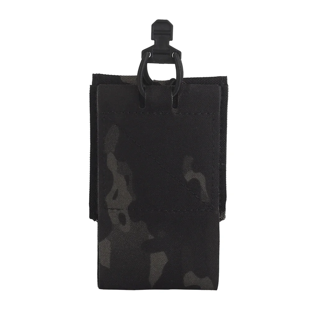 Bolsa táctica Mag, bolsa elástica para Rifle Mag, bolsa abierta para revistas Molle individual para revistas M4 M16 AR-15 5,56 - imagen 3