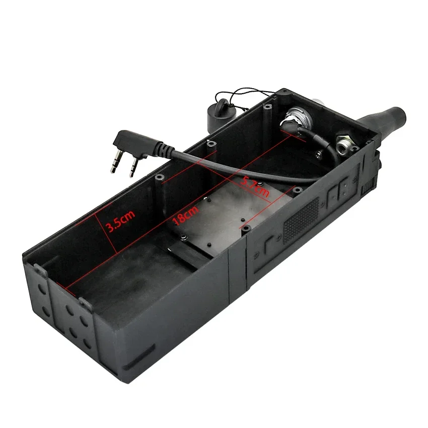 PRC148 AN/PRC 148 walkie-talkie táctico modelo Virtual y enchufe táctico U94 PTT de 6 pines para auriculares de disparo COMTA para Baofeng - imagen 5