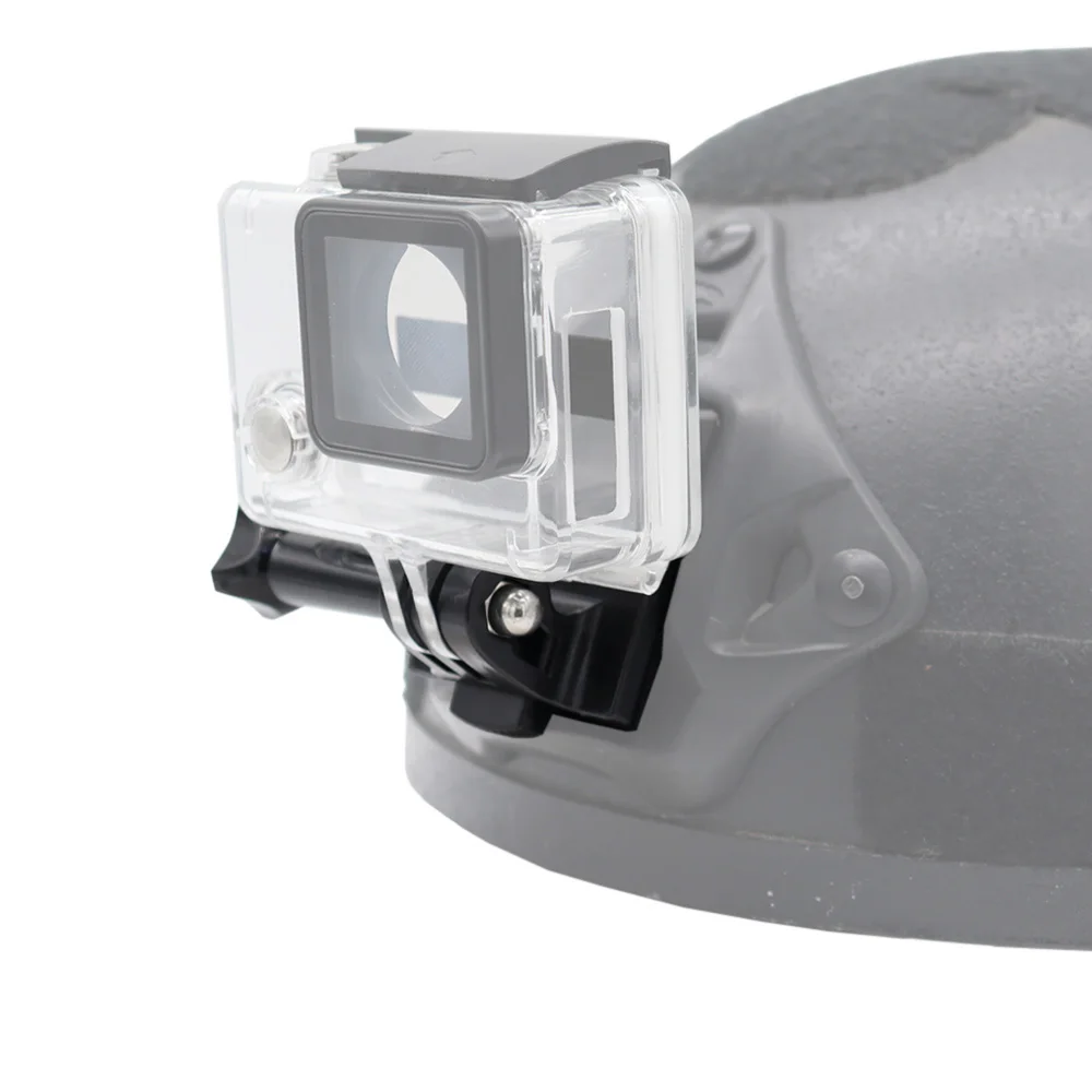 Adaptador de Base de casco táctico rápido/MICH/NVG, montaje fijo para cámara de acción Gopro HD Hero SONY Xiaoyi - imagen 4