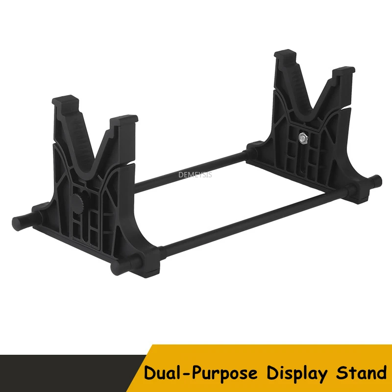 Soporte de exhibición de doble propósito para Rifles de caza, accesorios decorativos, soporte de almacenamiento seguro, equipo táctico, soporte para colgar en la pared