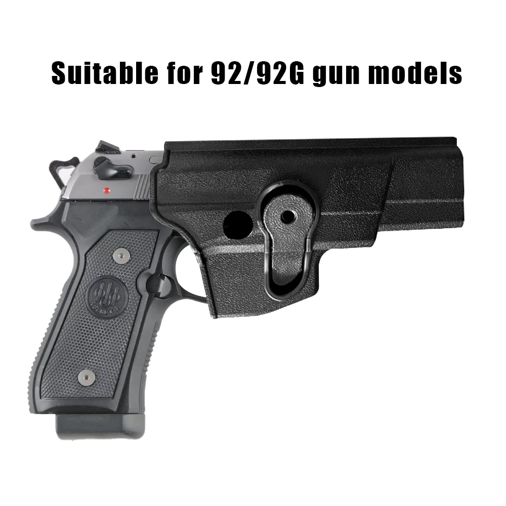 Funda táctica de extracción rápida, cinturón de caza, bolsa para pistola, bolsa de transporte oculta para chaleco MOLLE Glock 92/92G, funda para pistola - imagen 4