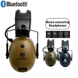 YHKEMA Casco táctico Bluetooth con protección auditiva activa