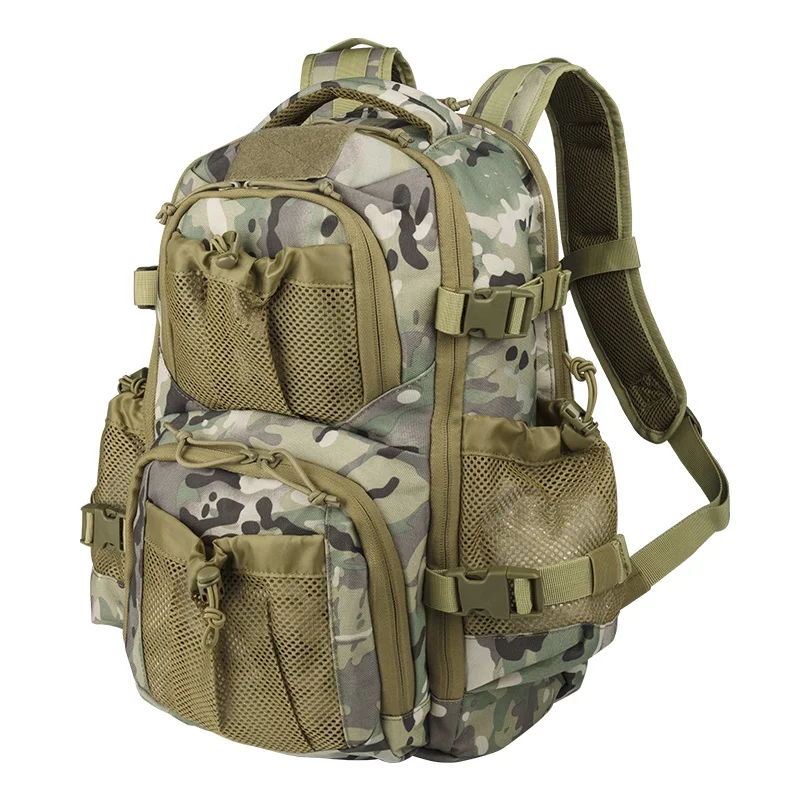 Yakeda bolsa de viaje mochila Molle 25L camuflaje deportes senderismo Camping mochila táctica 1000D poliéster caza al aire libre - imagen 2