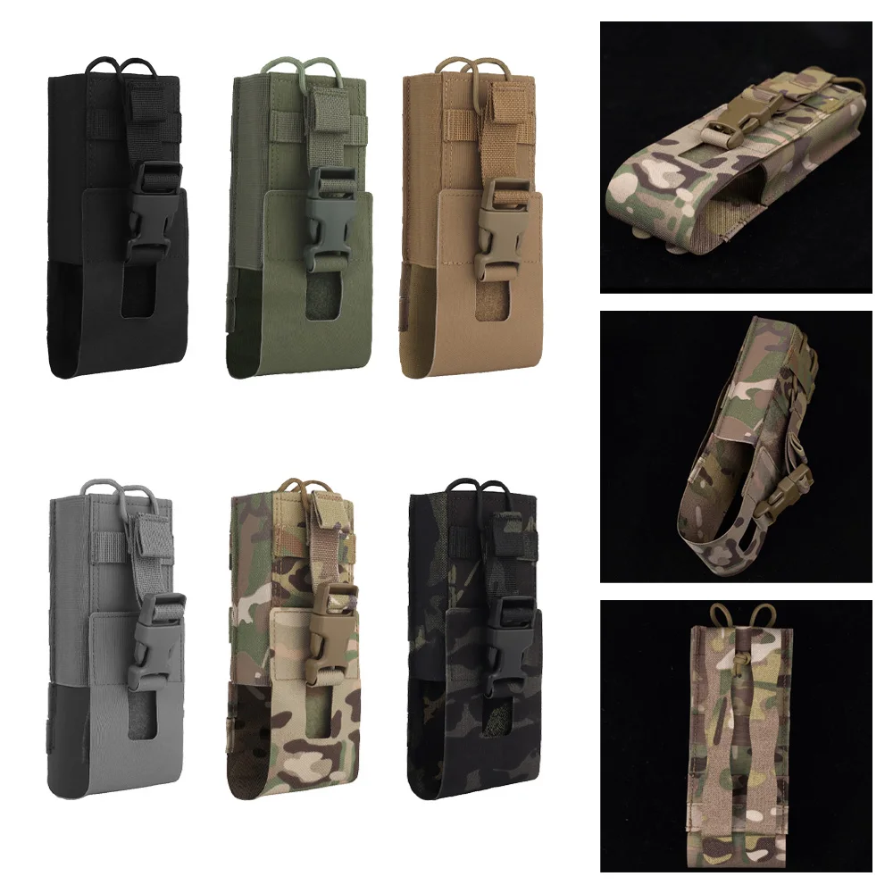 Estuche ligero para radio walkie-talkie universal MOLLE exterior