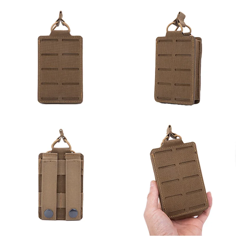 MOLLE 5,56 bolsa individual para soporte M4 M16 portador abierto bolsa de accesorios multifuncional paquete de accesorios - imagen 5