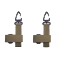 2pcs Khaki