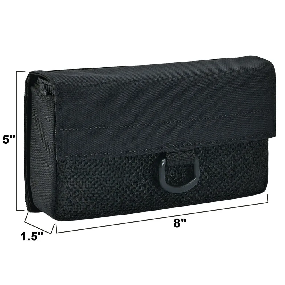 Bolsa táctica, bolsa de inserción Modular, bolsa de administrador, bolsa organizadora de almacenamiento con ventana de malla, bolsillo de utilidad, accesorios para mochila - imagen 5