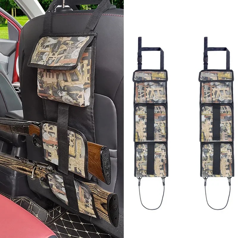 Bolsa de almacenamiento para el asiento delantero del vehículo, organizador portátil con múltiples bolsillos - imagen 2