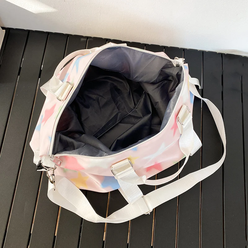Bolsa de Yoga deportiva Star, bolsas de gimnasio y Fitness, bolso de viaje con bolsa de mano para senderismo al aire libre en seco y húmedo, cartera de mano para la noche - imagen 5