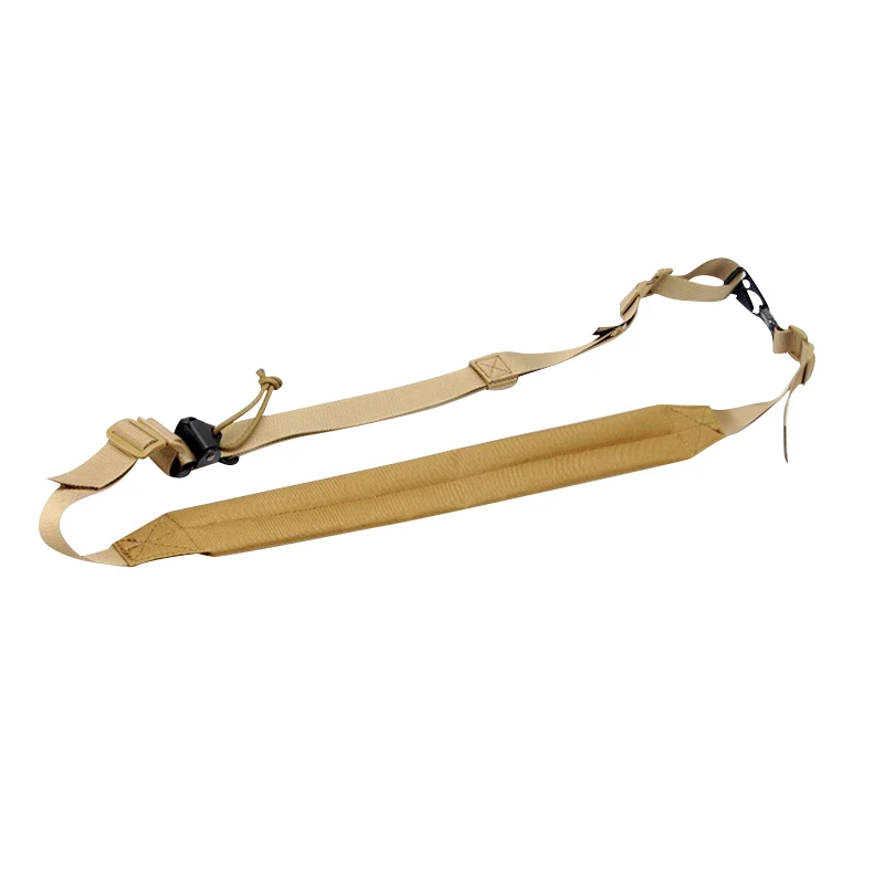 Correa de Rifle táctica de 2 puntos, correa de hombro para Rifle al aire libre, correa de hombro, hebilla de Metal, cinturón, accesorios de caza - imagen 2