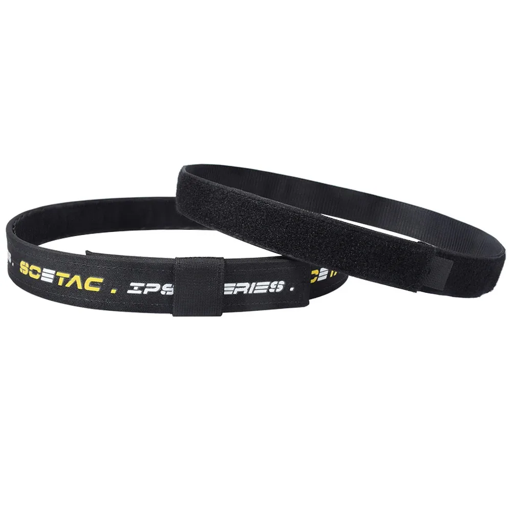 Cinturón táctico IPSC IDPA de doble capa, funda profesional de liberación rápida para pistola, pretina de combate, herramientas de caza Airsoft para exteriores - imagen 3