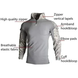 Uniforme táctico Airsoft camuflaje hombre – Pantalón cargo
