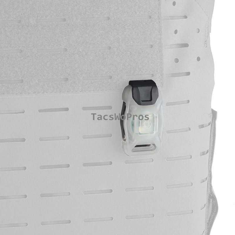 Casco deportivo Airsoft, luz azul, verde, rojo, estroboscópico IR, lámpara táctica para casco, caza al aire libre, supervivencia, seguridad, luces de señal NANO - imagen 4