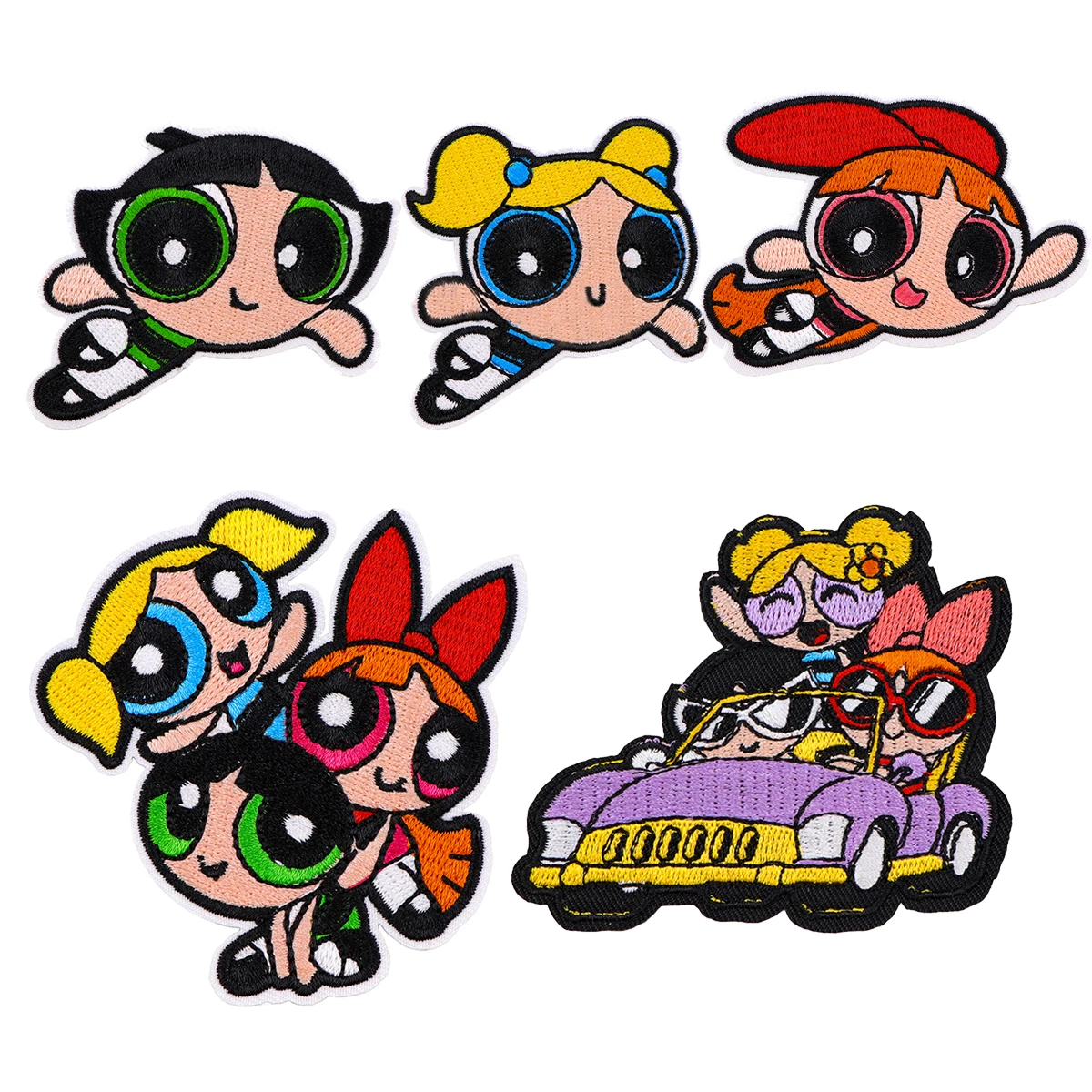 Parche para planchar para niñas de dibujos animados, parche para ropa, bonito parche bordado, accesorios de ropa, pegatinas de costura - imagen 4