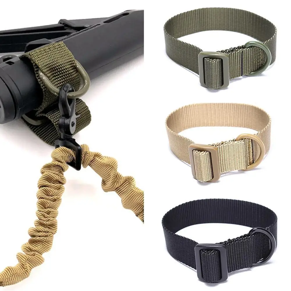 Adaptador de eslinga de culata táctica multifunción Airsoft, correa para Rifle, correa para pistola, soporte para cinturón de caza para MAGPUL AR15 HK416 - imagen 3