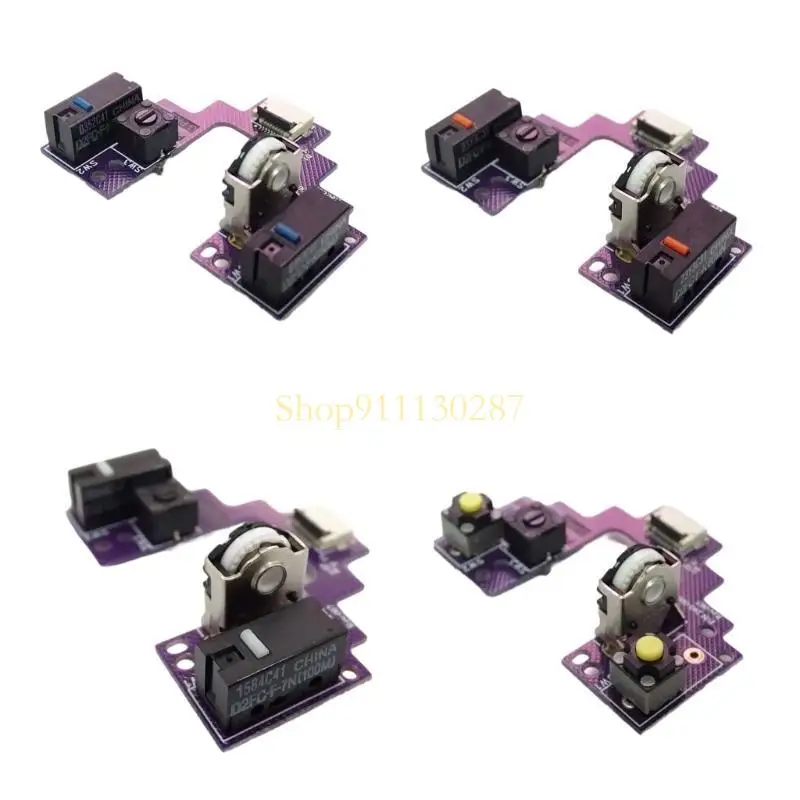 Tablero botones microeswitches soldados J1HC para placas placas para mouse Gprowireless