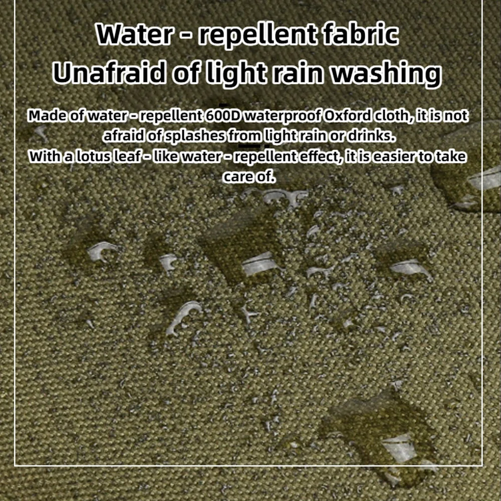 Tablero de expansión dividido multifuncional con gancho y bucle de almacenamiento de 8 orificios: para pegar en bolsas de chaleco y herramientas de organización - imagen 2