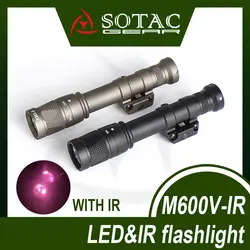SOTAC M600V Linterna Táctica LED IR con Interruptor Remoto