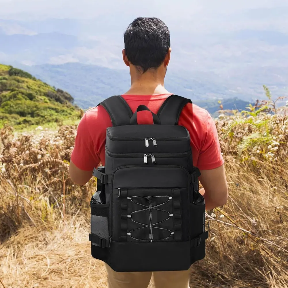 Mochila de viaje para escalada y deportes al aire libre, mochila grande para senderismo, Camping, Picnic, mochila refrigerada con doble aislamiento para hombres - imagen 3