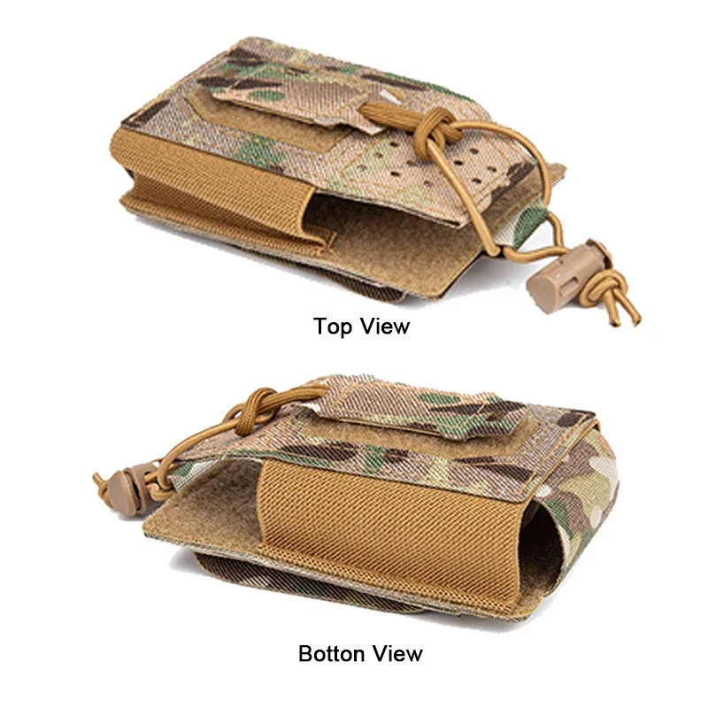 Bolsa táctica MOLLE para radio y walkie talkie - imagen 4