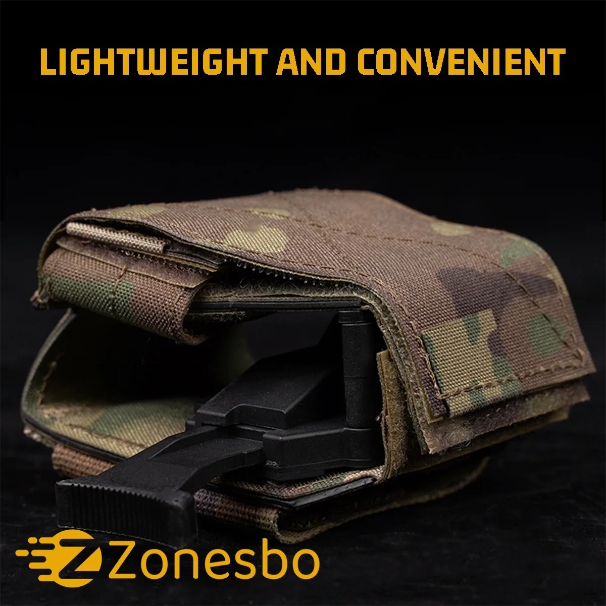 Funda táctica Universal Airsoft para diestros, soporte G17 MOLLE OWB, funda de nailon ligera, cinturón de combate, tiro del ejército - imagen 5
