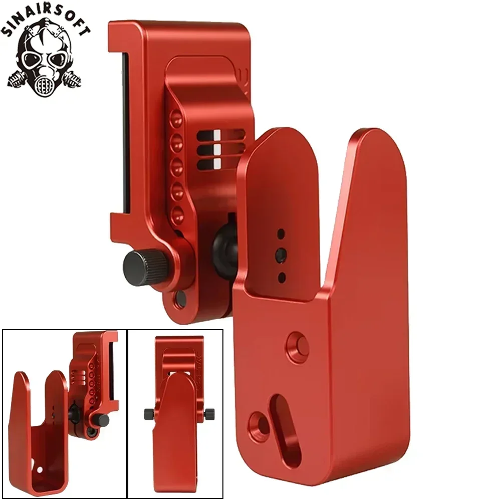 SINAIRSOFT S-3 Funda IPSC de aluminio con liberación rápida - imagen 2