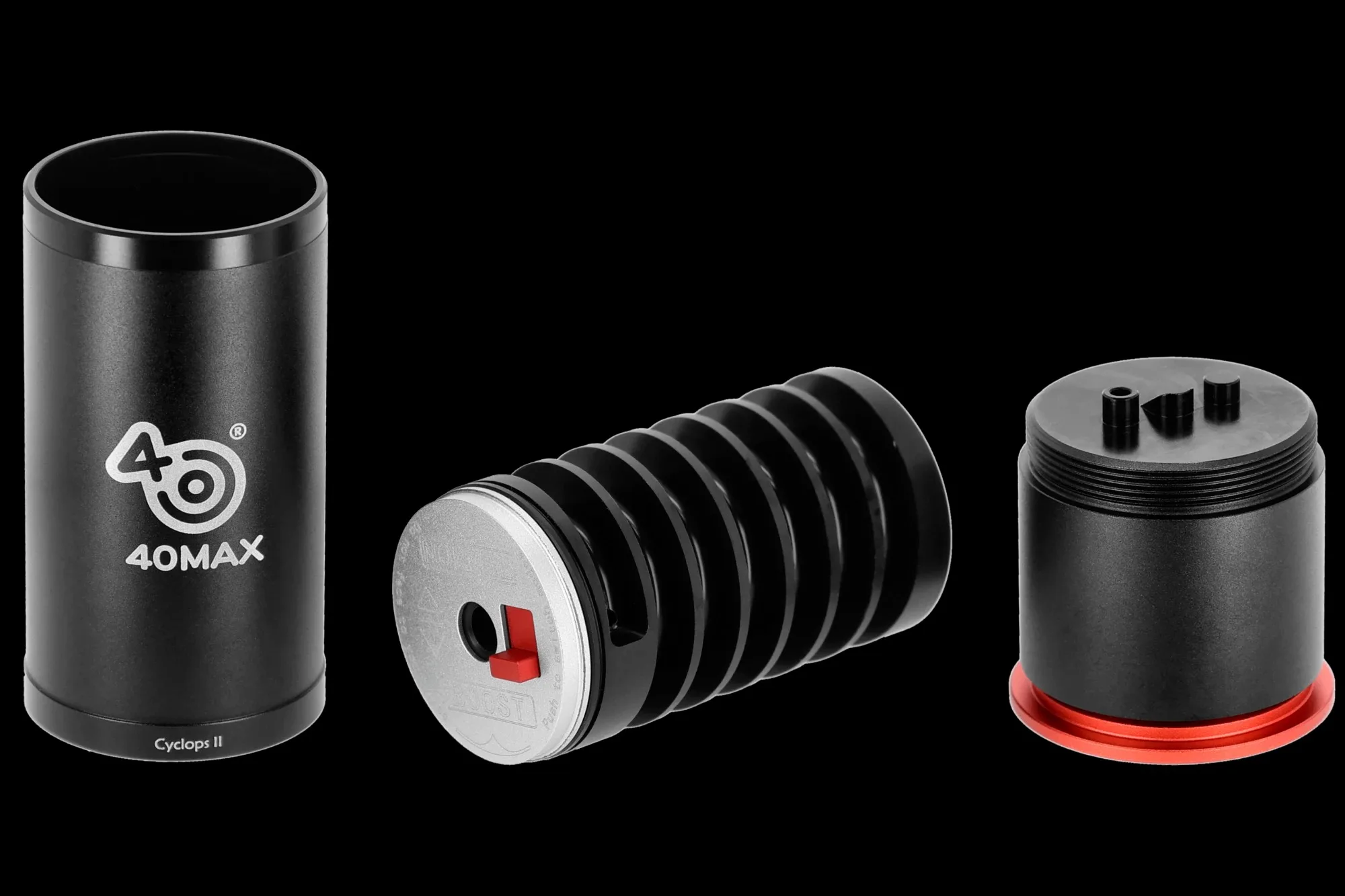 40MAX Cyclops 2 40 mm Carcasa de granada a gas ajustable Innovaciones softair para lanzador de granadas - Juego de guerra de alta velocidad larga - imagen 4