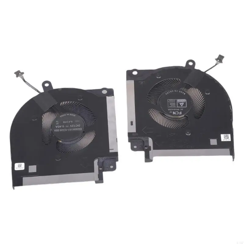 Ventilador CPU GPU para portátiles, ventilador refrigeración DC12V, 4 pines, 4 cables, ventilador para portátiles P48E, - imagen 2