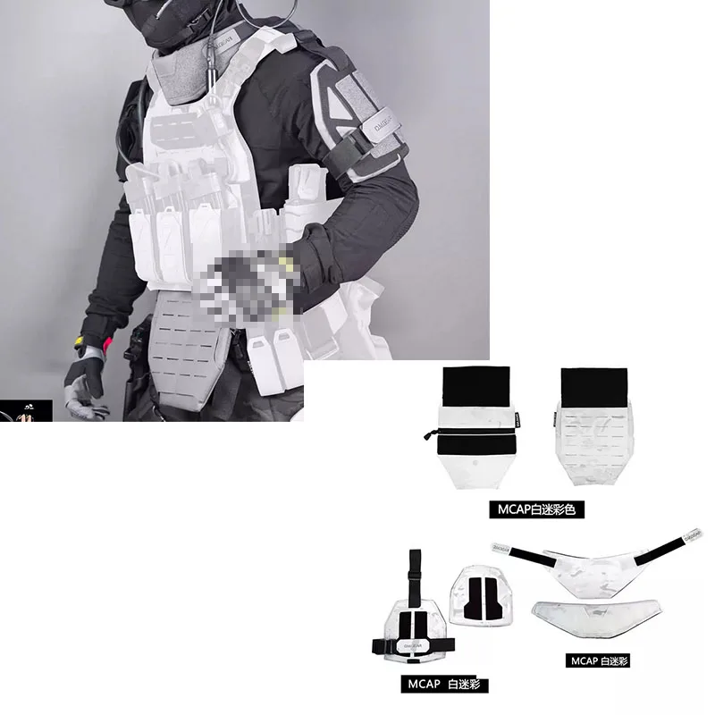MCAP hombro, protección de entrepierna, protector de cuello para chaleco táctico JPC FCSK 6094