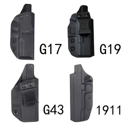 Funda oculta pistola Glock CZ 1911 cinturilla interior clip cinturón