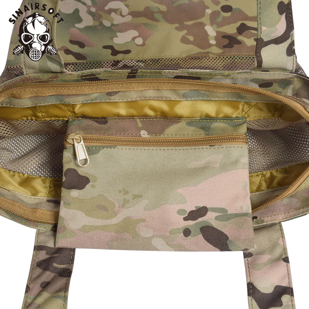 Bolsos de mano de gran capacidad de camuflaje con cremallera, bolsa de comestibles reutilizable, bolso de mano de nailon, bolsa de compras de hombro, bolsos para acampar y hacer senderismo - imagen 4