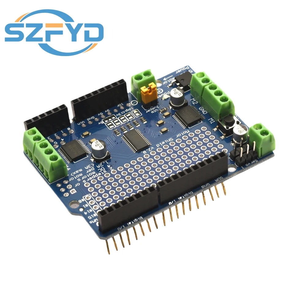 Módulo de Motor paso a paso TB6612 IIC I2C Mosfet, módulo de protección de servocontrolador PCA9685 para Robot Arduino PWM Leonardo, reemplaza L293D - imagen 4