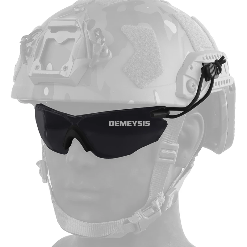 Gafas de tiro Airsoft, gafas de sol a prueba de viento, multiusos, para motocicleta, ciclismo, senderismo, caza, Paintball, gafas tácticas - imagen 4