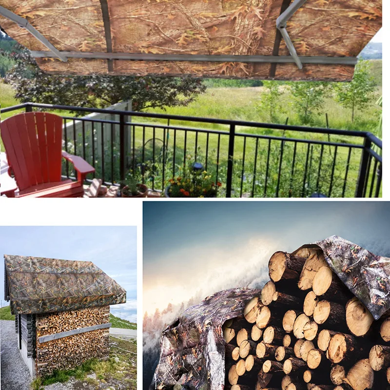 Pérgolas impermeables para jardín, tela de camuflaje para sombra al aire libre, pantalla de lona, toldo, tienda de campaña, refugio solar para acampar - imagen 4