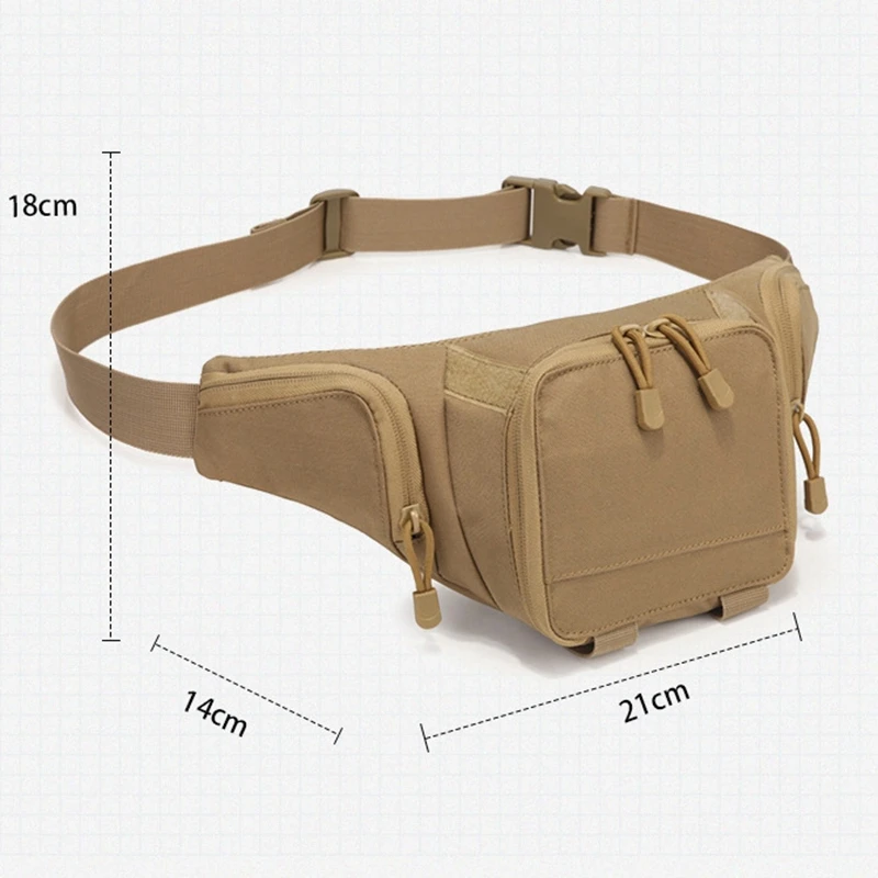 Bolso cruzado táctico, mochila de hombro antirrobo, bolso bandolera para hombres con funda para pistola, bolso de hombro EDC para exteriores para revistas - imagen 4