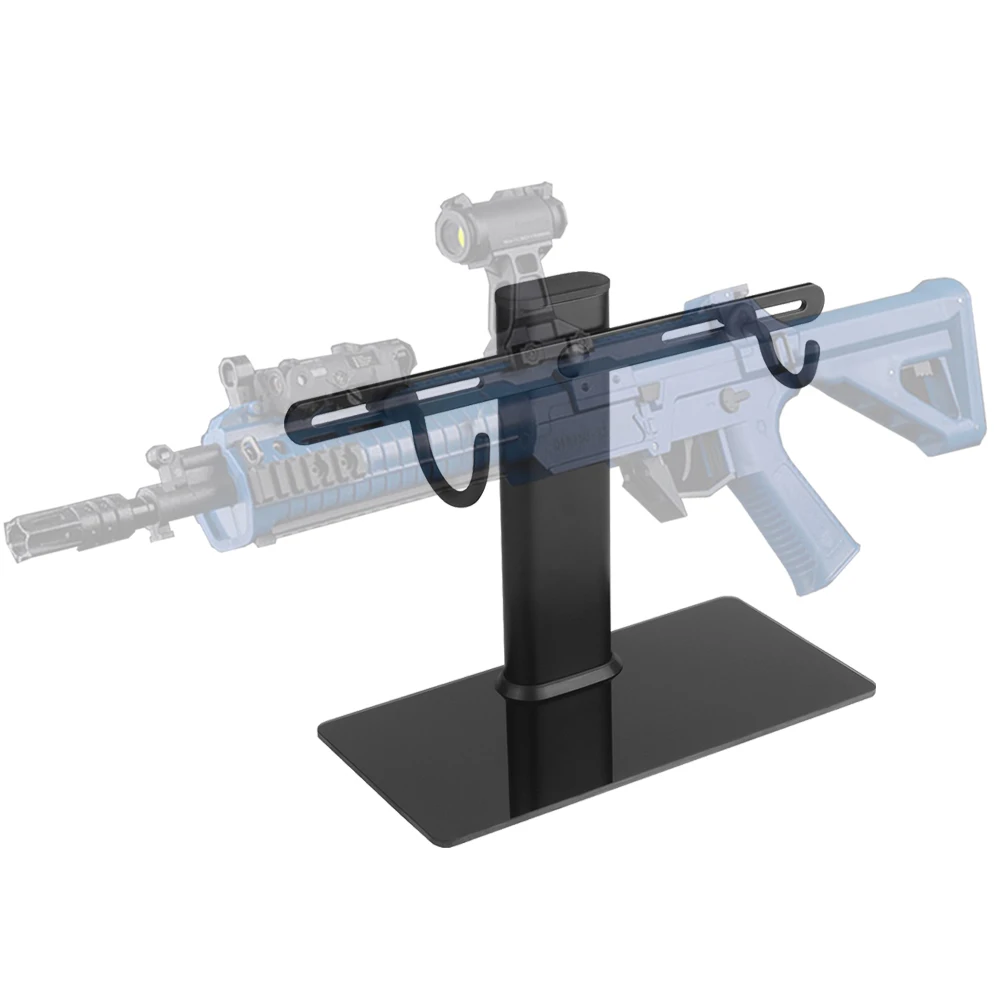 Soporte de exhibición Airsoft AR15 y rifle M4 con ganchos ajustables