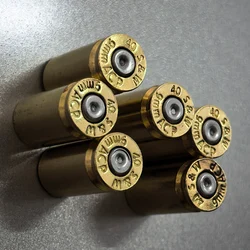 Pegatina creativa personalizada para refrigerador de fuego con parte inferior de latón CNC, regalo Cultural, manualidades, juguetes EDC