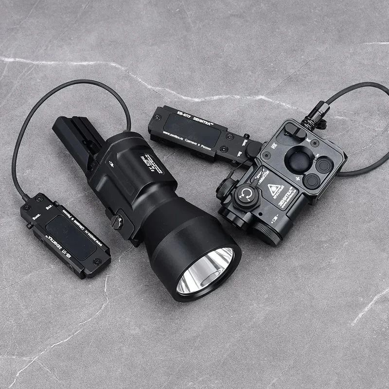 WADSN táctico Zenitc Perst 4 P4 rojo IR láser mira Klesch 2U 2P linterna de alta potencia K-2P Metal CNC arma de caza - imagen 5