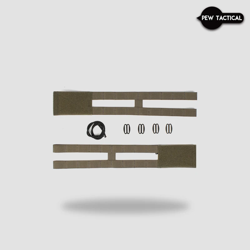 PEW TACTICAL CP STYLE AVS SET CUMMERBUND SKELETAL DE 2 bandas Airsoft UA59 - imagen 3