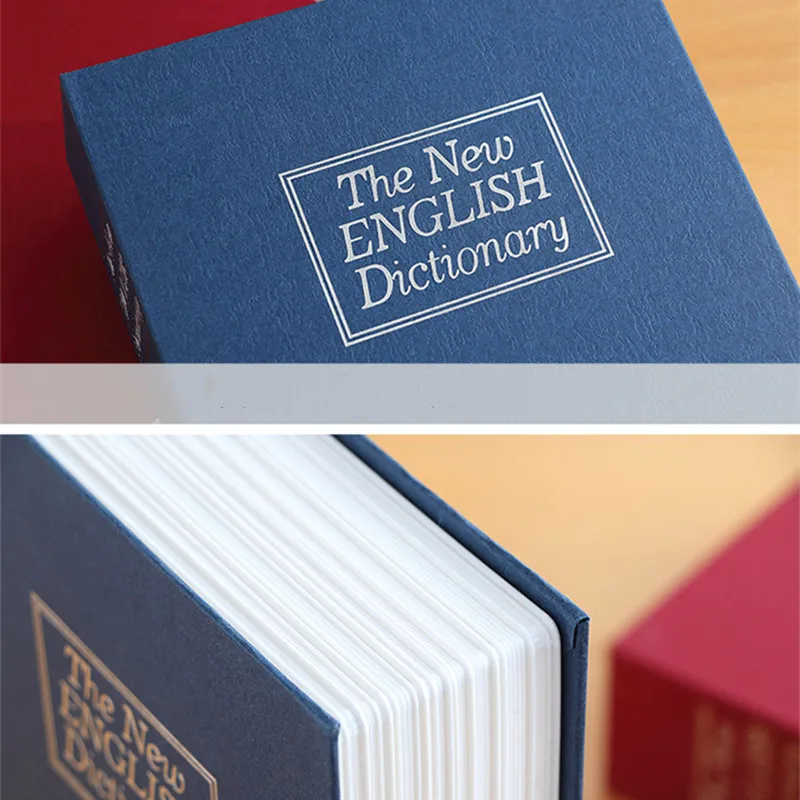 Caja de seguridad con llave/contraseña, libro oculto, secreto, ahorra dinero, secreto para efectivo, joyería, tarjeta, reloj, decoración del hogar, privacidad, seguridad - imagen 5