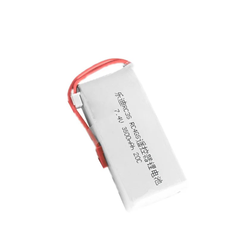 Batería Lipo mejorada 2S 7,4 V 3500mah 20C para Radiolink RC3S RC4GS RC6GS transmisor modelo avión Control remoto 7,4 V batería - imagen 3