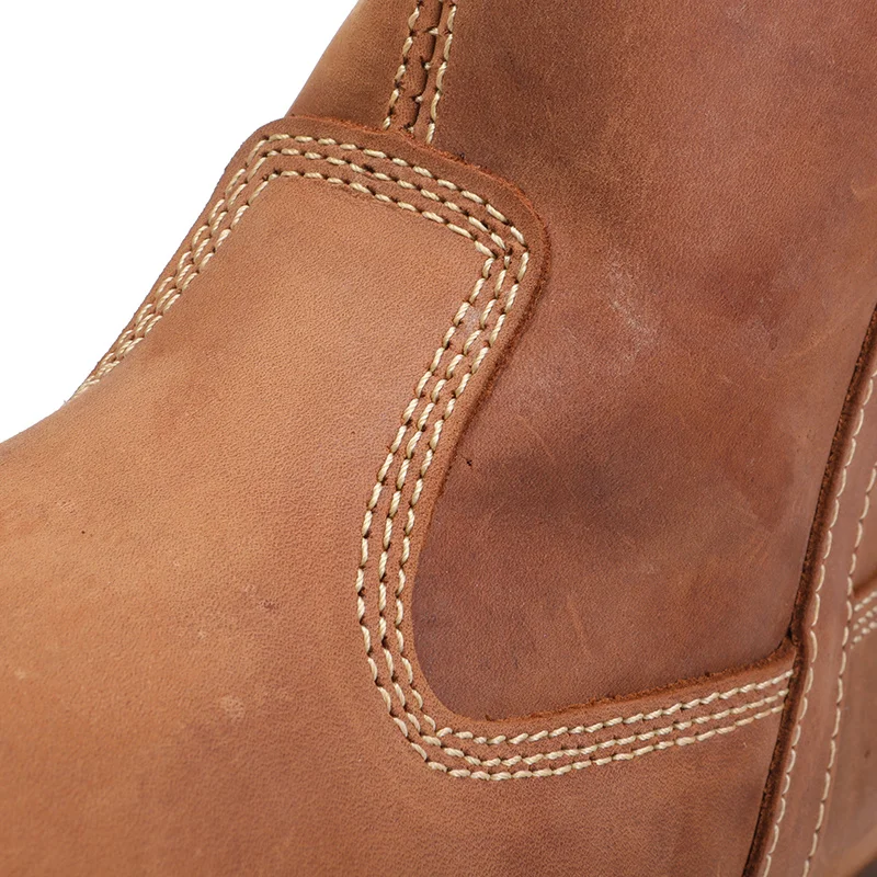 KOWM-zapatos de senderismo impermeables para hombre y mujer, botas de caza al aire libre, zapatos tácticos de desierto, zapatillas tobilleras de cuero, botas de trekking - imagen 5