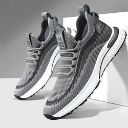 Zapatillas de deporte hombre transpirables malla suela antideslizante