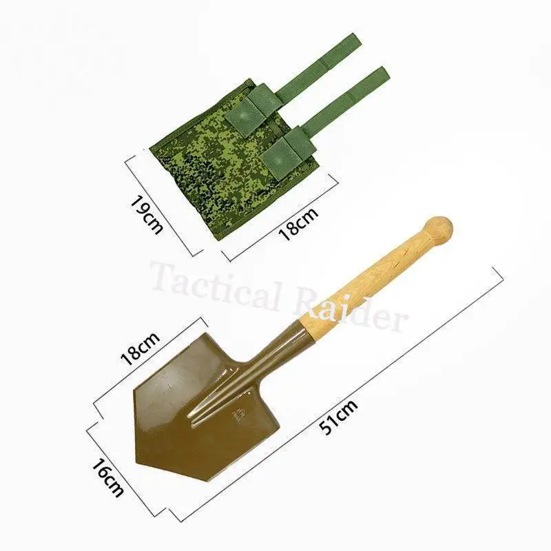 Pala multiusos táctica plegable – Herramienta de supervivencia - imagen 3