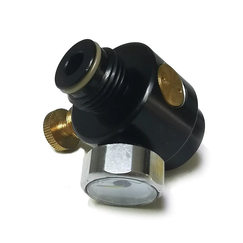 Válvula de botella reguladora de cilindro de tanque, salida de aire comprimido ajustable, presión de 0-200psi, buceo, escalada de montaña - imagen 2