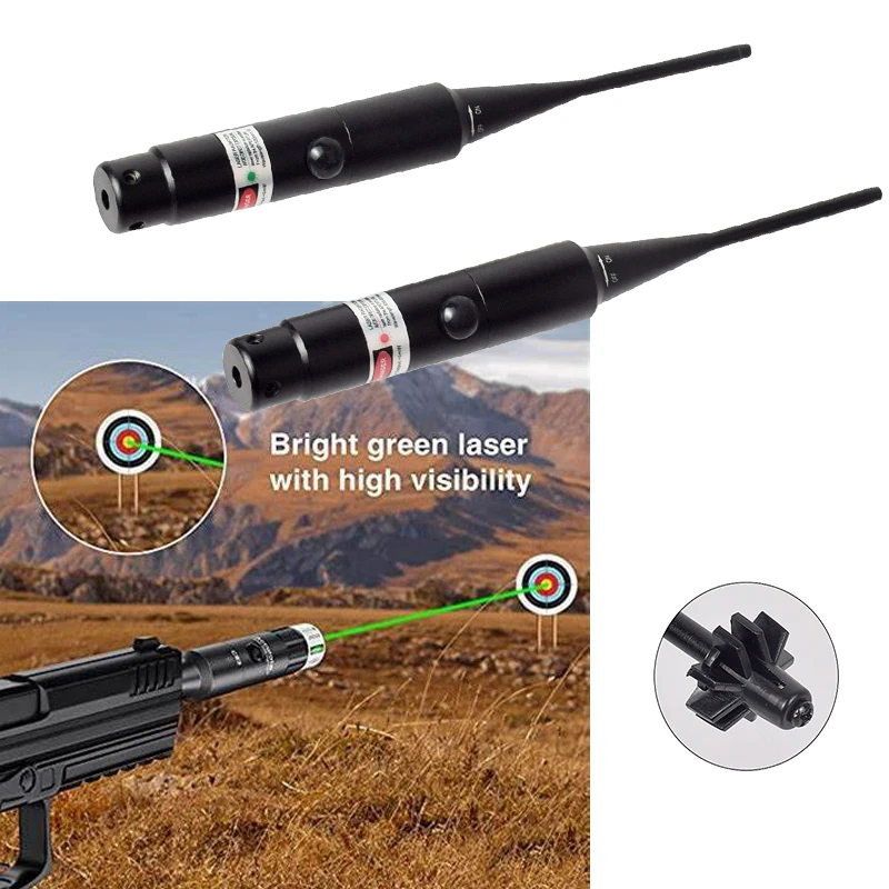 Kit de puntero láser rojo táctico para puntero láser de calibre.177 a.50, colimador, puntero de orificio Universal - imagen 4