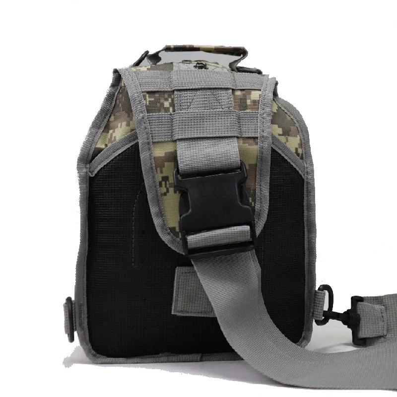 Bolsa táctica de pecho camuflaje Oxford para hombre, aire libre - imagen 2